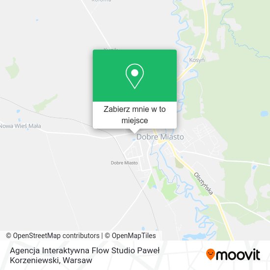 Mapa Agencja Interaktywna Flow Studio Paweł Korzeniewski