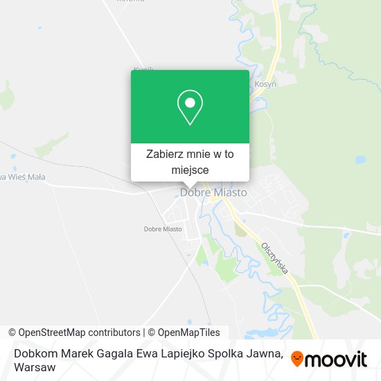 Mapa Dobkom Marek Gagala Ewa Lapiejko Spolka Jawna