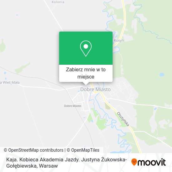 Mapa Kaja. Kobieca Akademia Jazdy. Justyna Żukowska-Gołębiewska