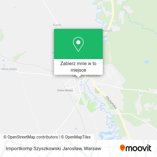 Mapa Importkomp Szyszkowski Jarosław