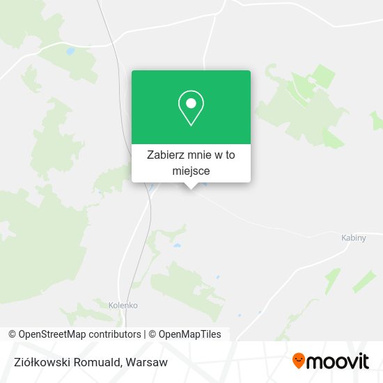 Mapa Ziółkowski Romuald