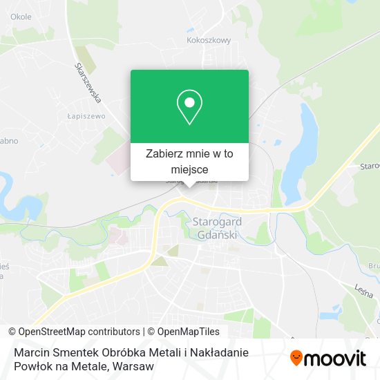 Mapa Marcin Smentek Obróbka Metali i Nakładanie Powłok na Metale