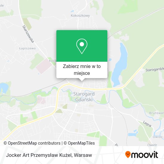 Mapa Jocker Art Przemysław Kużel