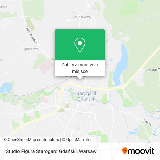 Mapa Studio Figura Starogard Gdański