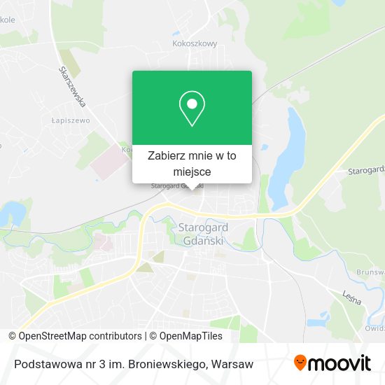 Mapa Podstawowa nr 3 im. Broniewskiego