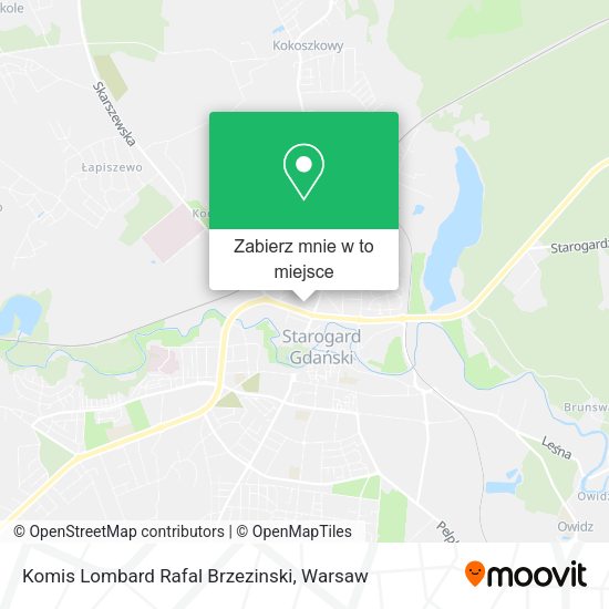 Mapa Komis Lombard Rafal Brzezinski