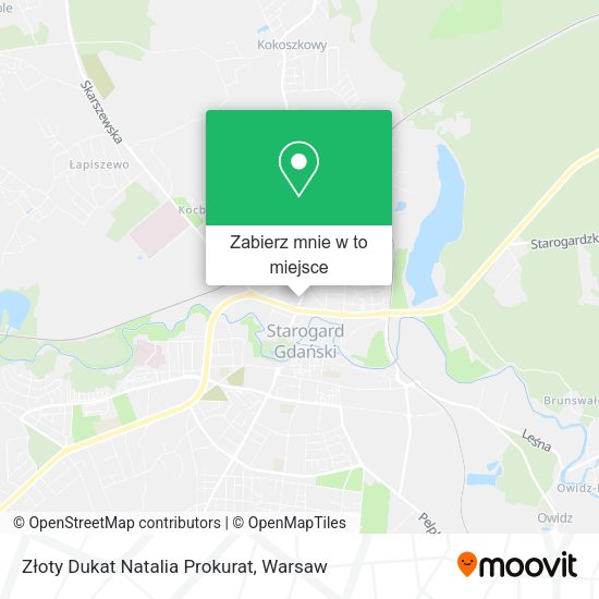 Mapa Złoty Dukat Natalia Prokurat