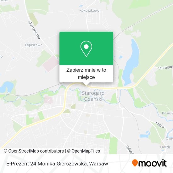 Mapa E-Prezent 24 Monika Gierszewska