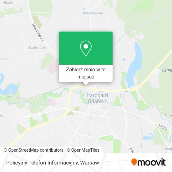 Mapa Policyjny Telefon Informacyjny