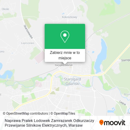 Mapa Naprawa Pralek Lodowek Zamrazarek Odkurzaczy Przewijanie Silnikow Elektrycznych