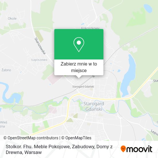 Mapa Stolkor. Fhu. Meble Pokojowe, Zabudowy, Domy z Drewna