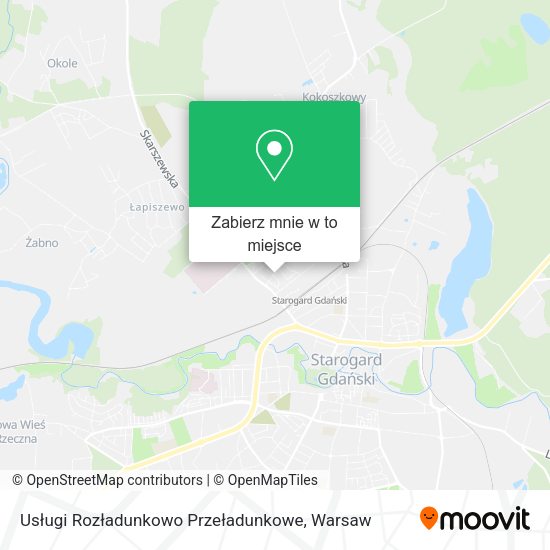 Mapa Usługi Rozładunkowo Przeładunkowe