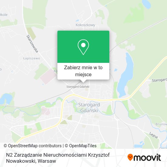 Mapa N2 Zarządzanie Nieruchomościami Krzysztof Nowakowski