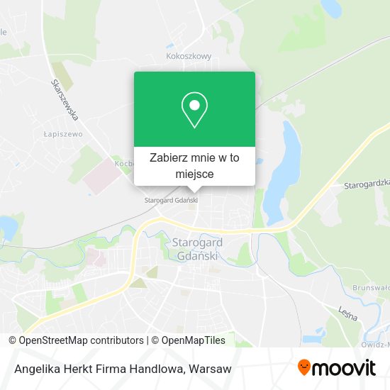 Mapa Angelika Herkt Firma Handlowa