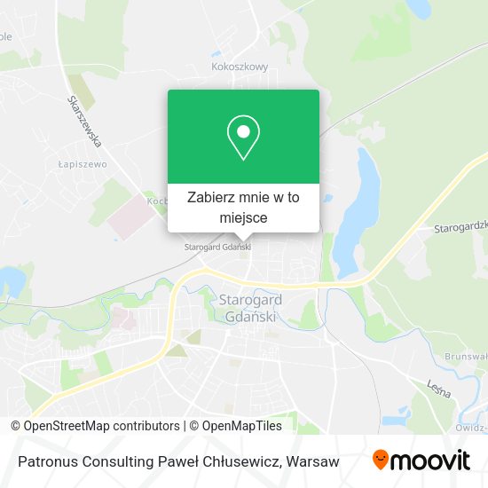 Mapa Patronus Consulting Paweł Chłusewicz