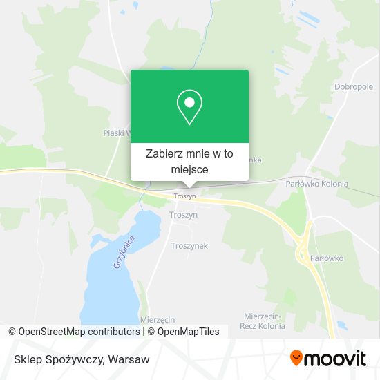 Mapa Sklep Spożywczy