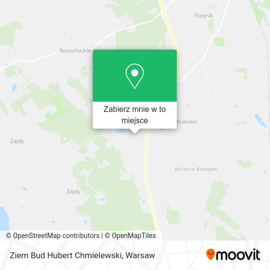 Mapa Ziem Bud Hubert Chmielewski