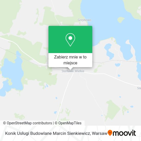 Mapa Konik Usługi Budowlane Marcin Sienkiewicz