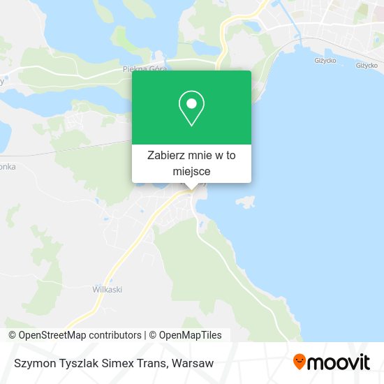 Mapa Szymon Tyszlak Simex Trans