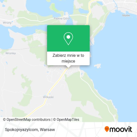 Mapa Spokojnyazylcom