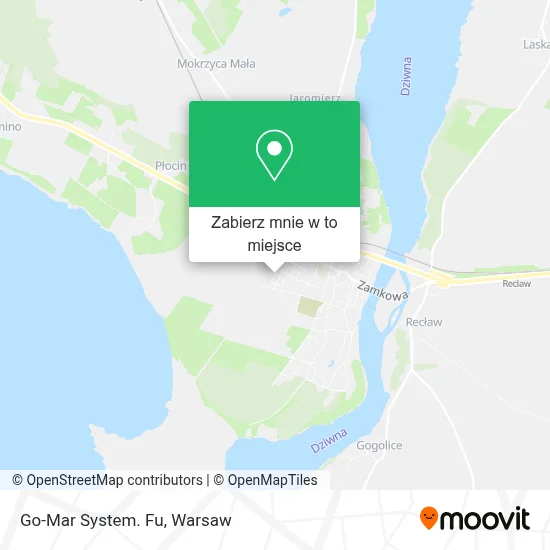 Mapa Go-Mar System. Fu