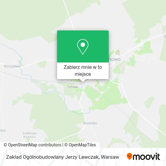 Mapa Zakład Ogólnobudowlany Jerzy Lewczak