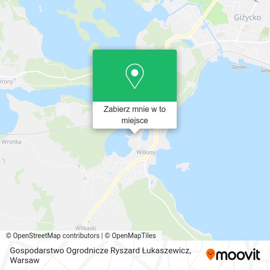 Mapa Gospodarstwo Ogrodnicze Ryszard Łukaszewicz