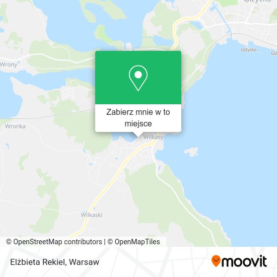 Mapa Elżbieta Rekiel