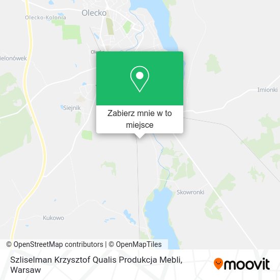 Mapa Szliselman Krzysztof Qualis Produkcja Mebli