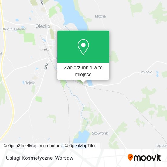 Mapa Usługi Kosmetyczne