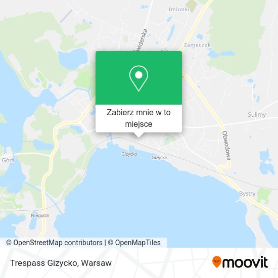 Mapa Trespass Gizycko