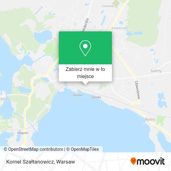 Mapa Kornel Szałtanowicz