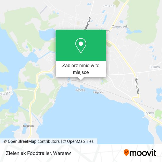 Mapa Zieleniak Foodtrailer