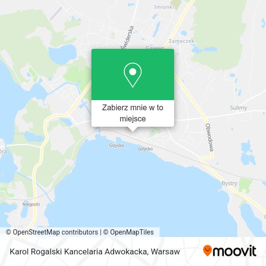 Mapa Karol Rogalski Kancelaria Adwokacka