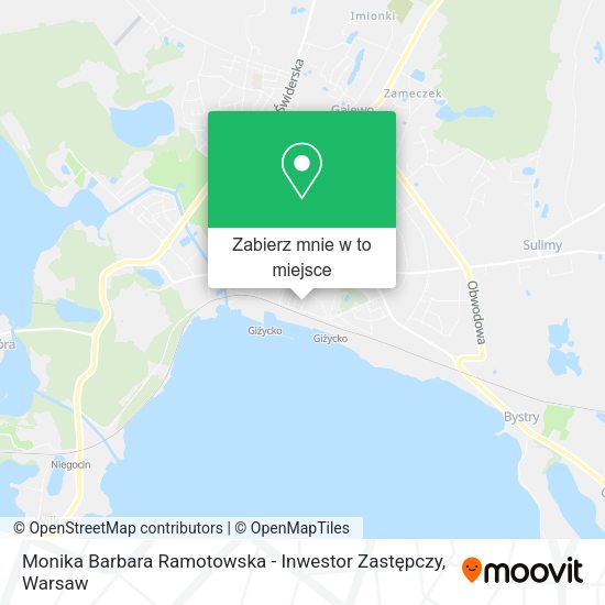 Mapa Monika Barbara Ramotowska - Inwestor Zastępczy