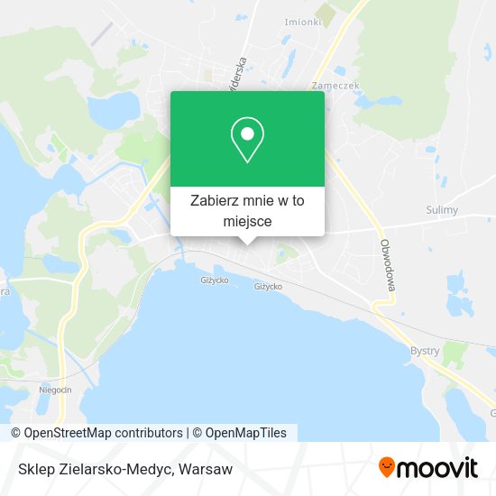 Mapa Sklep Zielarsko-Medyc