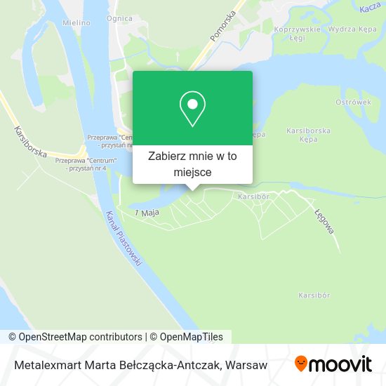 Mapa Metalexmart Marta Bełczącka-Antczak