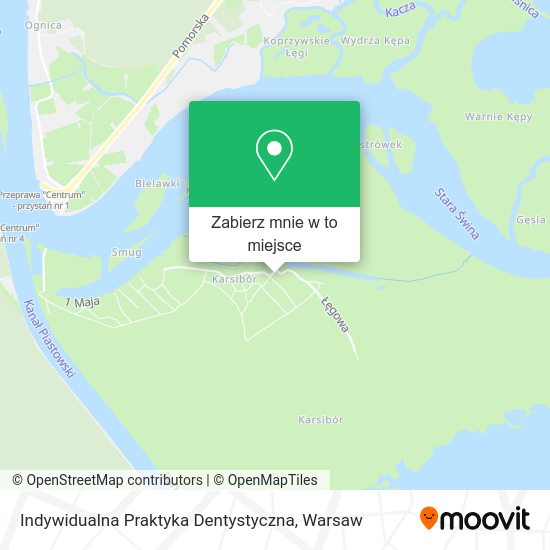 Mapa Indywidualna Praktyka Dentystyczna