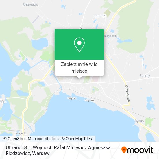 Mapa Ultranet S C Wojciech Rafal Micewicz Agnieszka Fiedzewicz