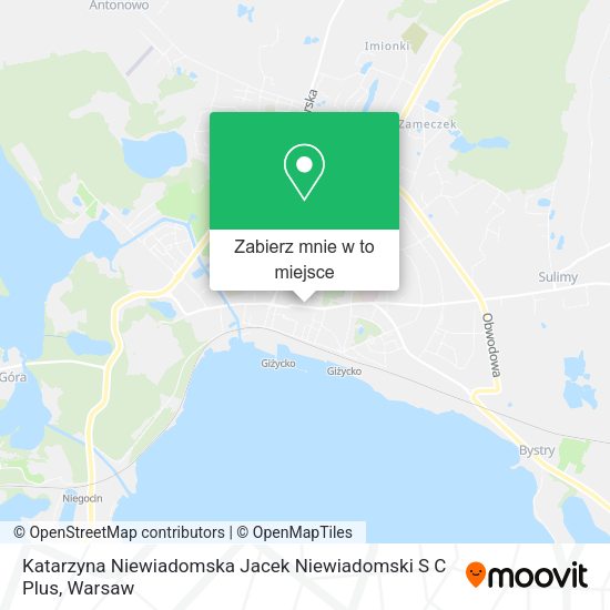 Mapa Katarzyna Niewiadomska Jacek Niewiadomski S C Plus