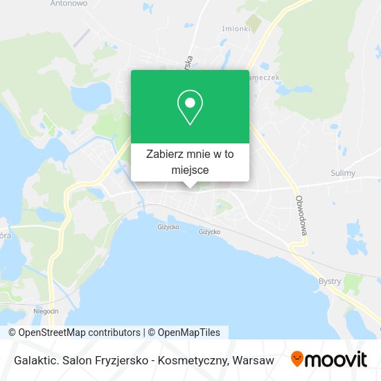 Mapa Galaktic. Salon Fryzjersko - Kosmetyczny