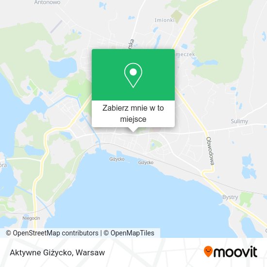 Mapa Aktywne Giżycko