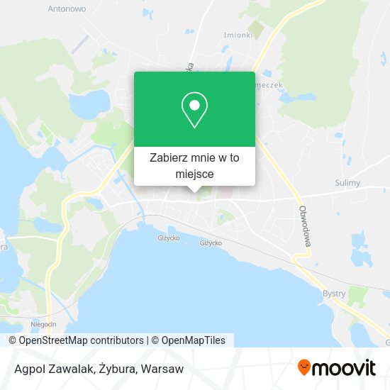 Mapa Agpol Zawalak, Żybura