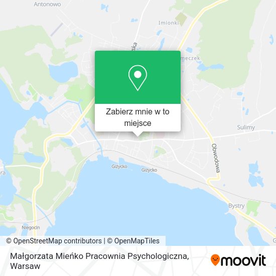 Mapa Małgorzata Mieńko Pracownia Psychologiczna