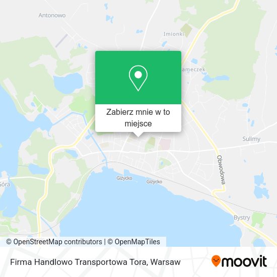 Mapa Firma Handlowo Transportowa Tora