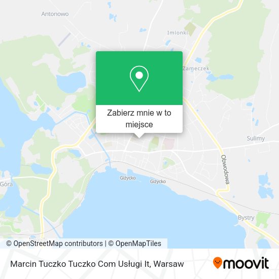 Mapa Marcin Tuczko Tuczko Com Usługi It