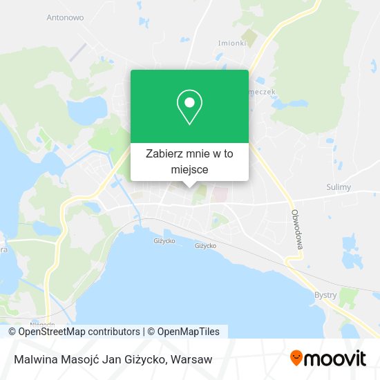 Mapa Malwina Masojć Jan Giżycko