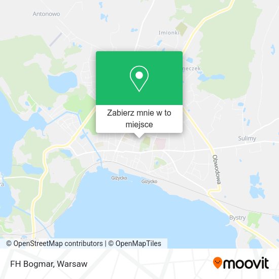 Mapa FH Bogmar