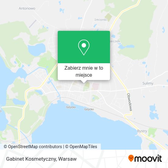 Mapa Gabinet Kosmetyczny