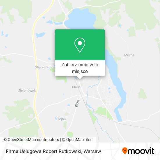 Mapa Firma Usługowa Robert Rutkowski